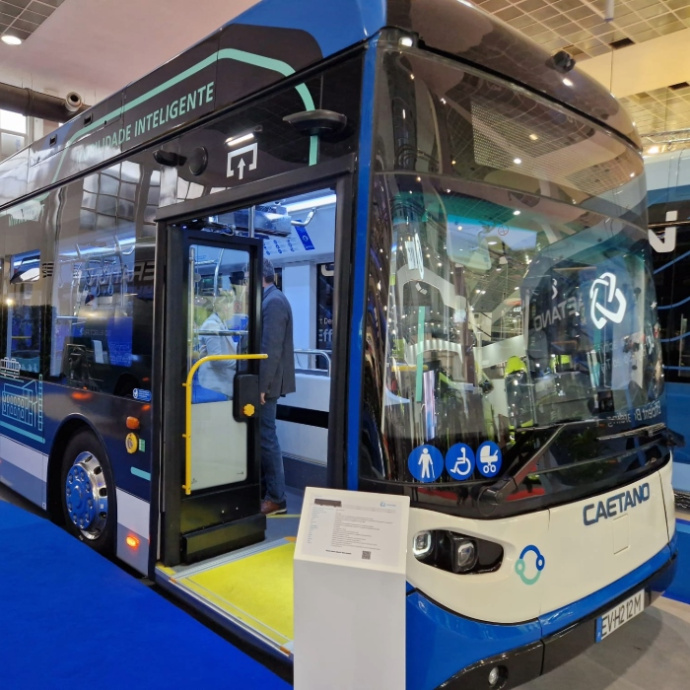 Novo autocarro STCP